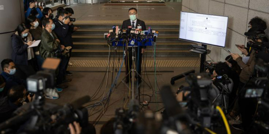 Η ΕΕ ζητά την άμεση απελευθέρωση των 50 συλληφθέντων στο Χονγκ Κονγκ